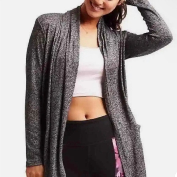 Athleta Pose Wrap Sweater Cardigan Size Small - Picture 1 of 7